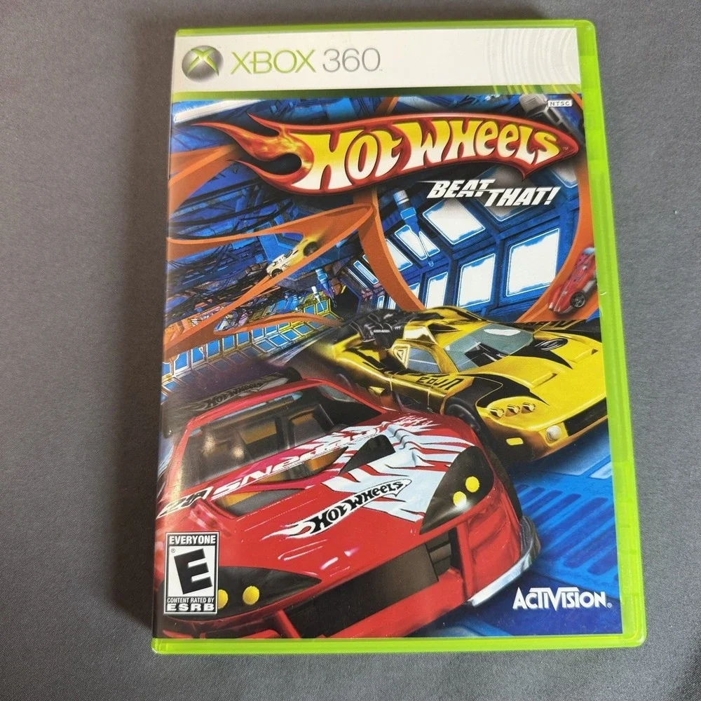 Hot Wheels: Beat That (Microsoft Xbox 360, 2007) Tested And Working!
